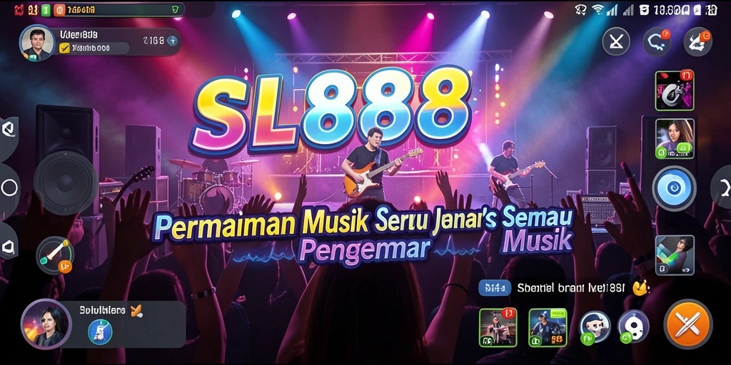 Screenshot gameplay SL888 yang penuh warna dan interaktif.